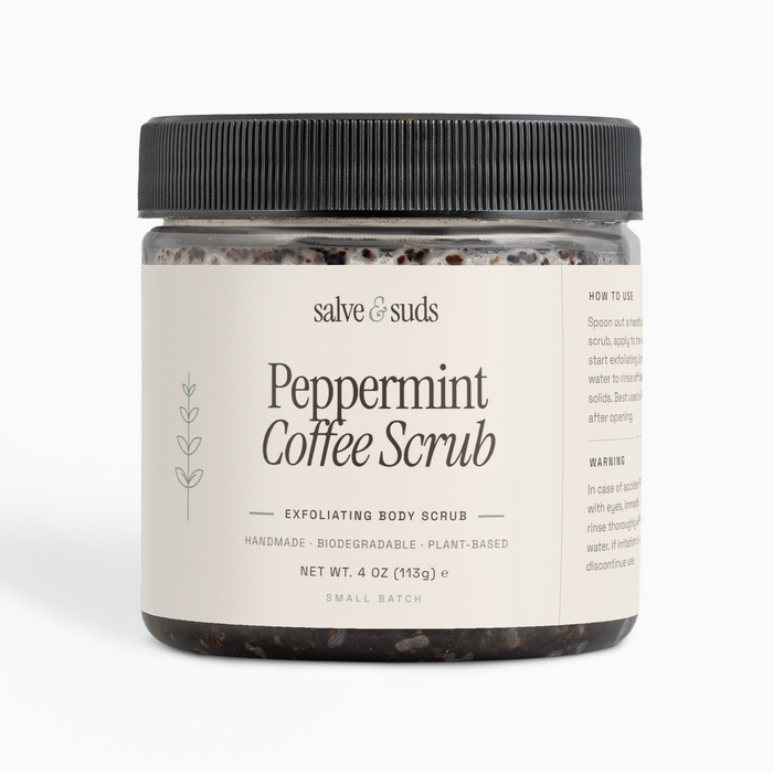 Peppermint Coffee Scrub